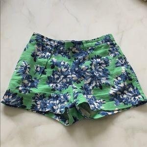J.Crew Floral Printed Shorts